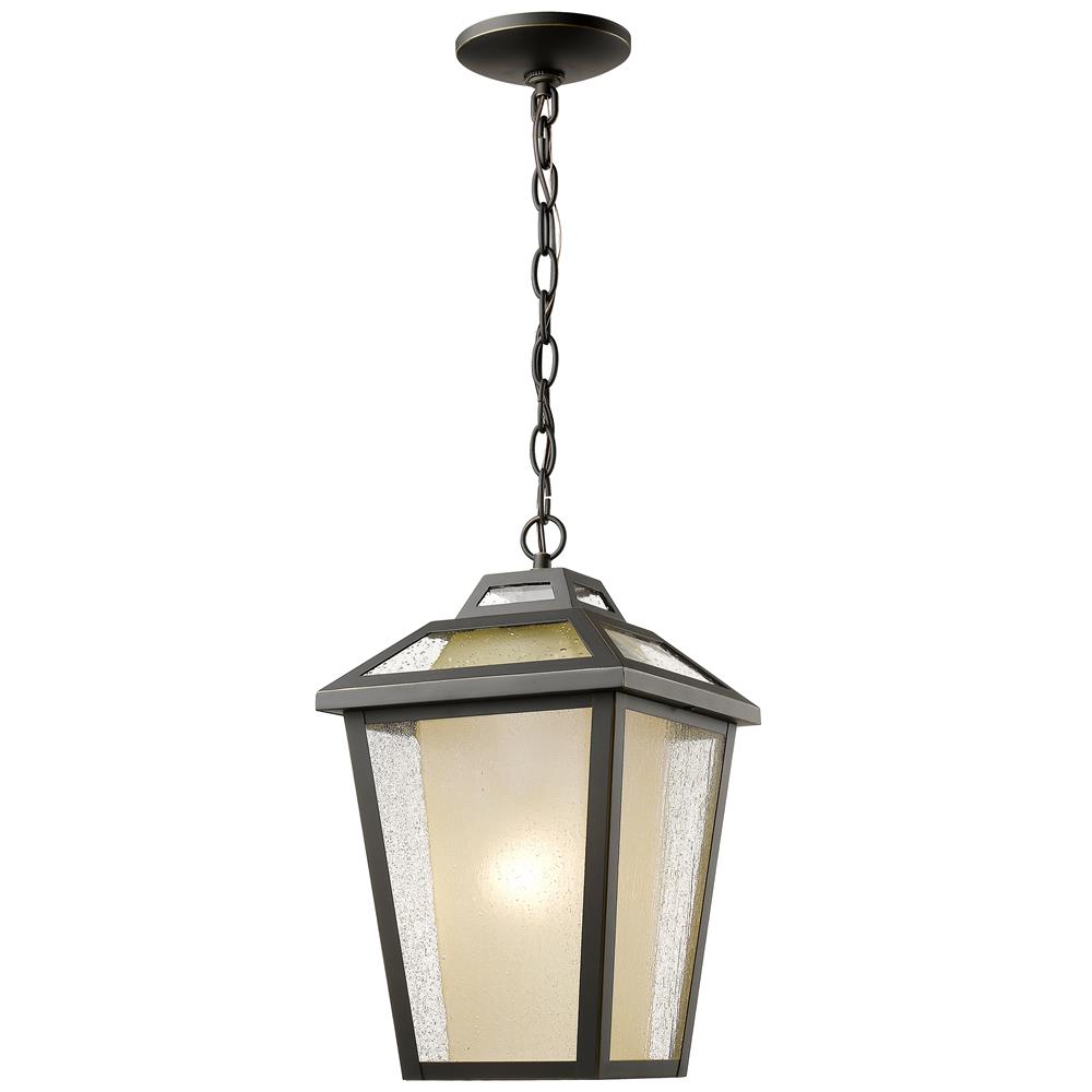 Z-Lite 532CHM-ORB Memphis Outdoor 1 Light Outdoor Chain Light in Oil Rubbed Bronze